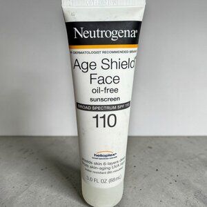 Neutrogena Age Shield Face 110 SPF Oil Free Sunscreen 3 oz EXPIRED 03/2024